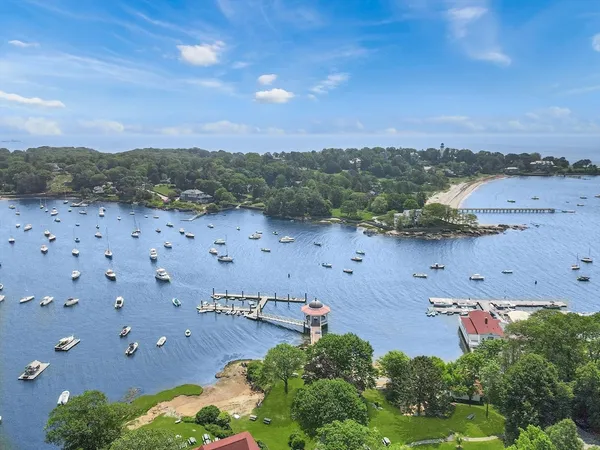 a view of an ocean beach