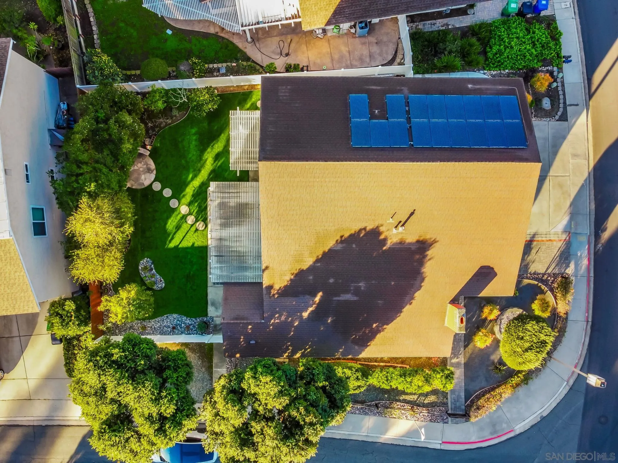 10831 Ironwood Road Scripps Ranch, CA 92131 - Photo 24 of 25 an aerial view of a house with a garden