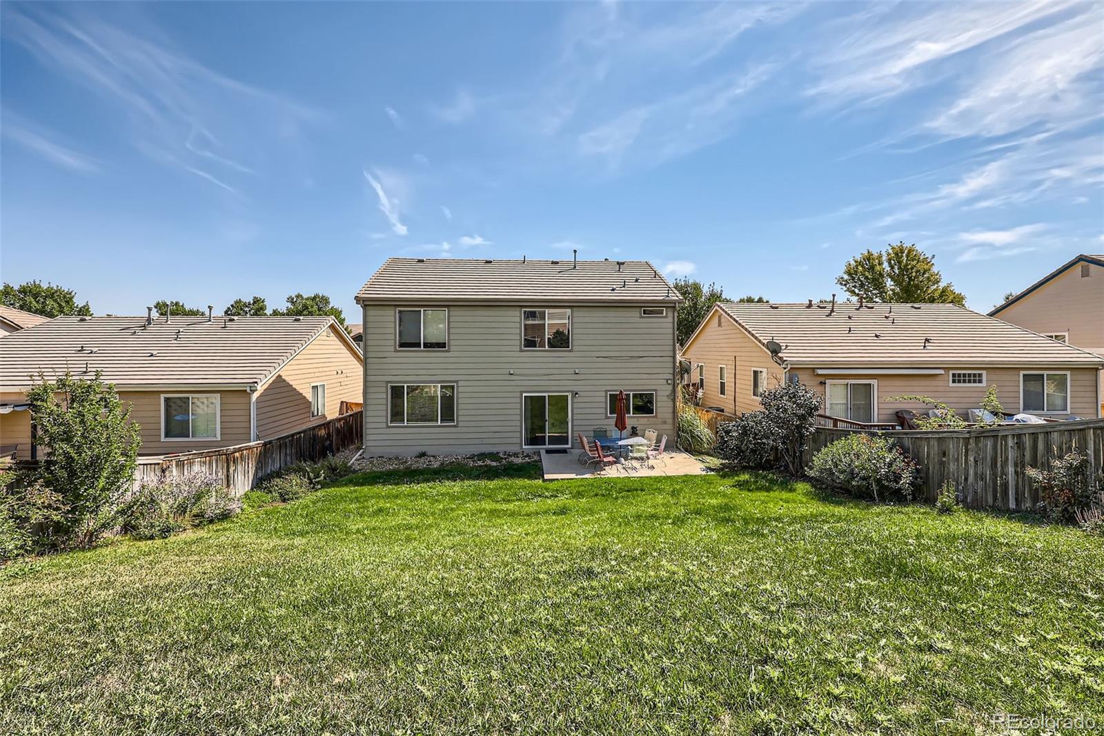 10562 Tracewood Circle Highlands Ranch, CO 80130 - Photo 28 of 28 front view of a house with a yard