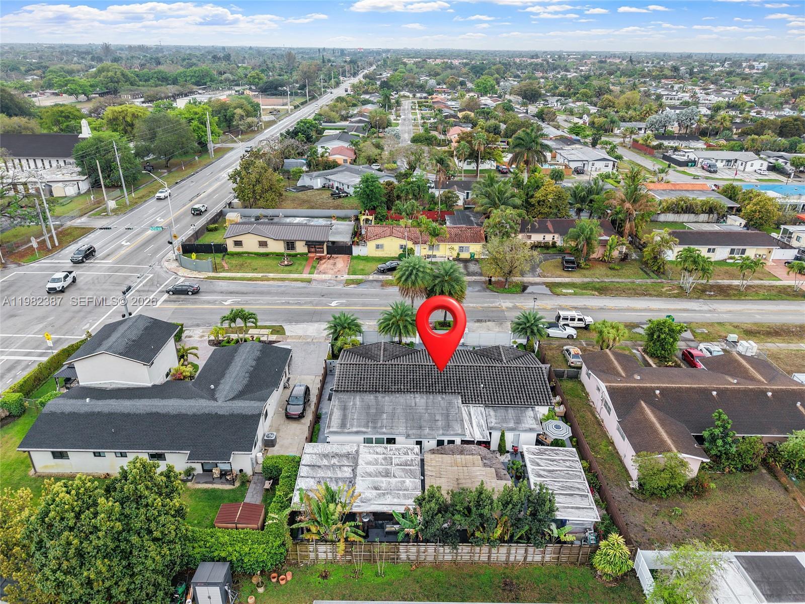 12721 Southwest 47th Street Miami, FL 33175 - Photo 46 of 47 an aerial view of a city