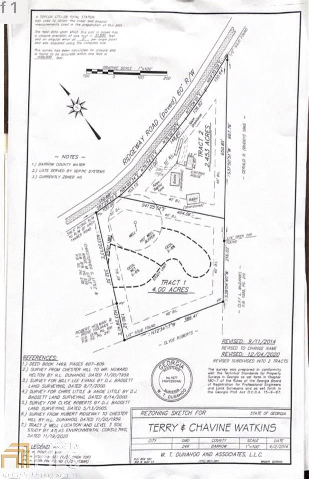 0 Ridgeway Road Bethlehem, GA 30620 - Photo 1 of 1