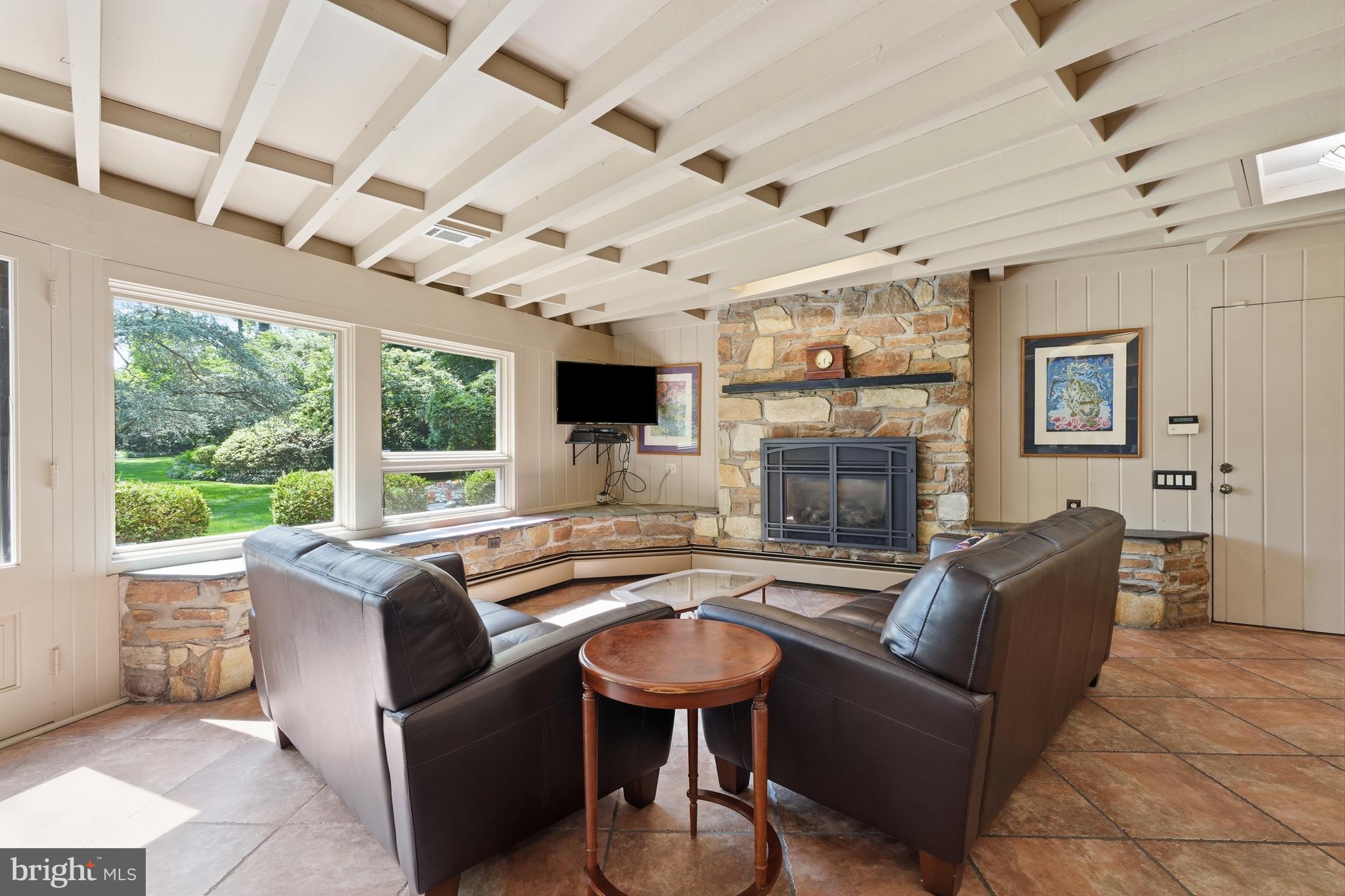 775 River Road Yardley, PA 19067 - Photo 28 of 75 A second fireplace for cozy evenings