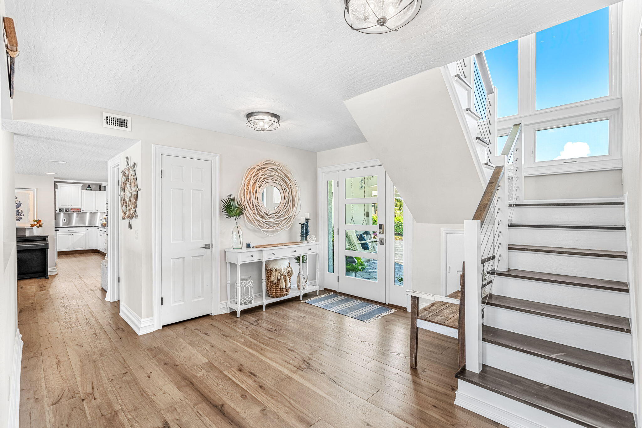 452 Sandy Key Melbourne Beach, FL 32951 - Photo 12 of 140 a view of livingroom with furniture and wooden floor