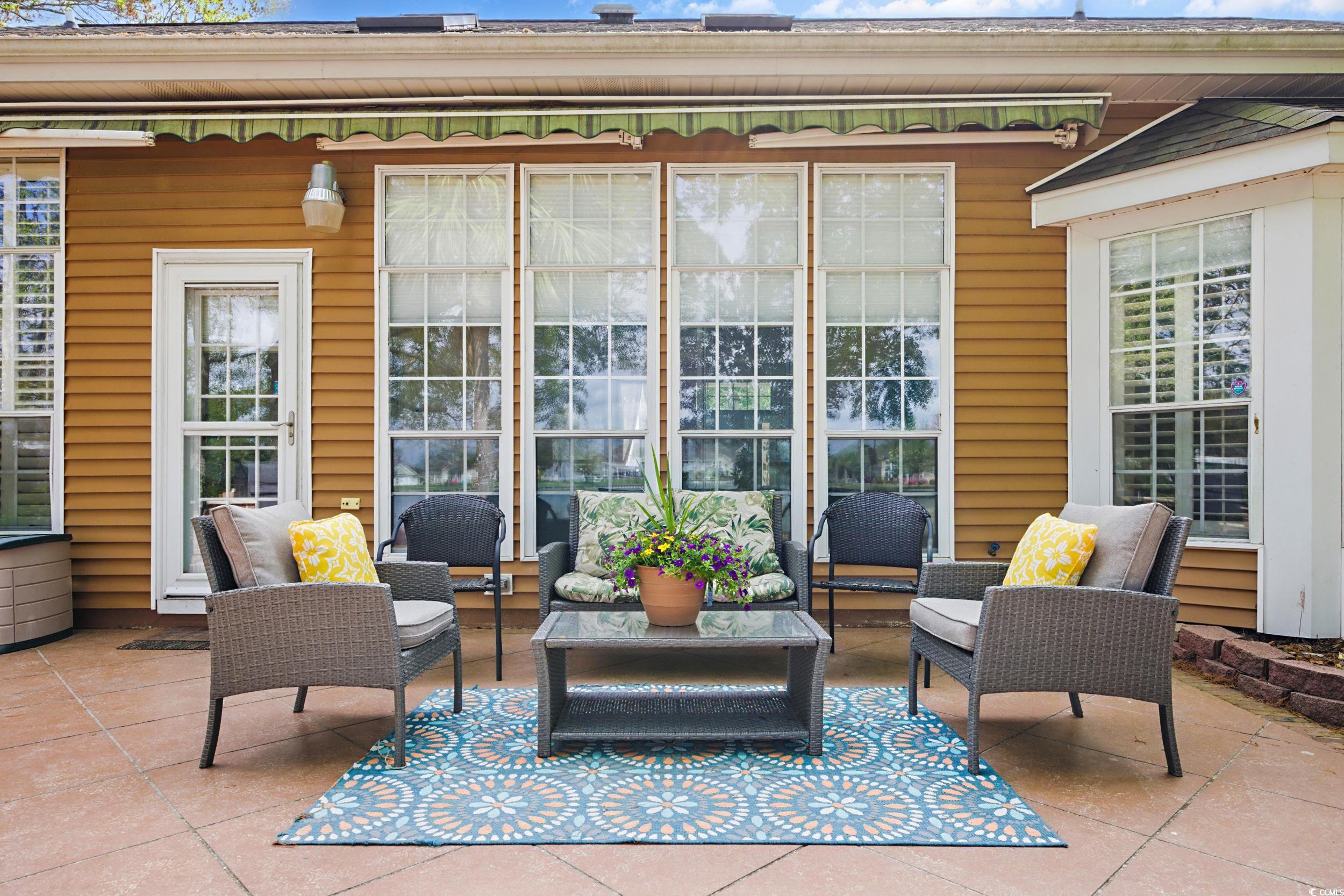 1673 Coventry Road Surfside Beach, SC 29575 - Photo 21 of 30 View of patio featuring an outdoor hangout area