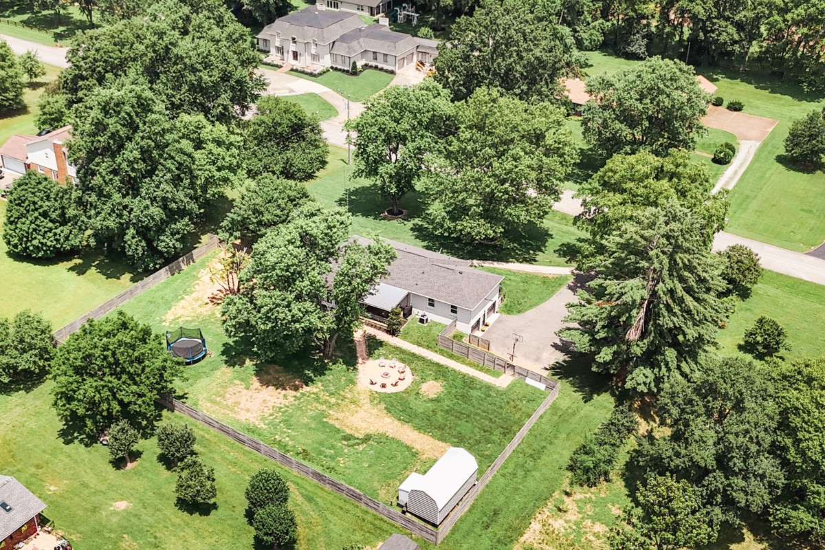 109 Poplar Street Franklin, TN 37064 - Photo 60 of 72 an aerial view of residential houses with outdoor space