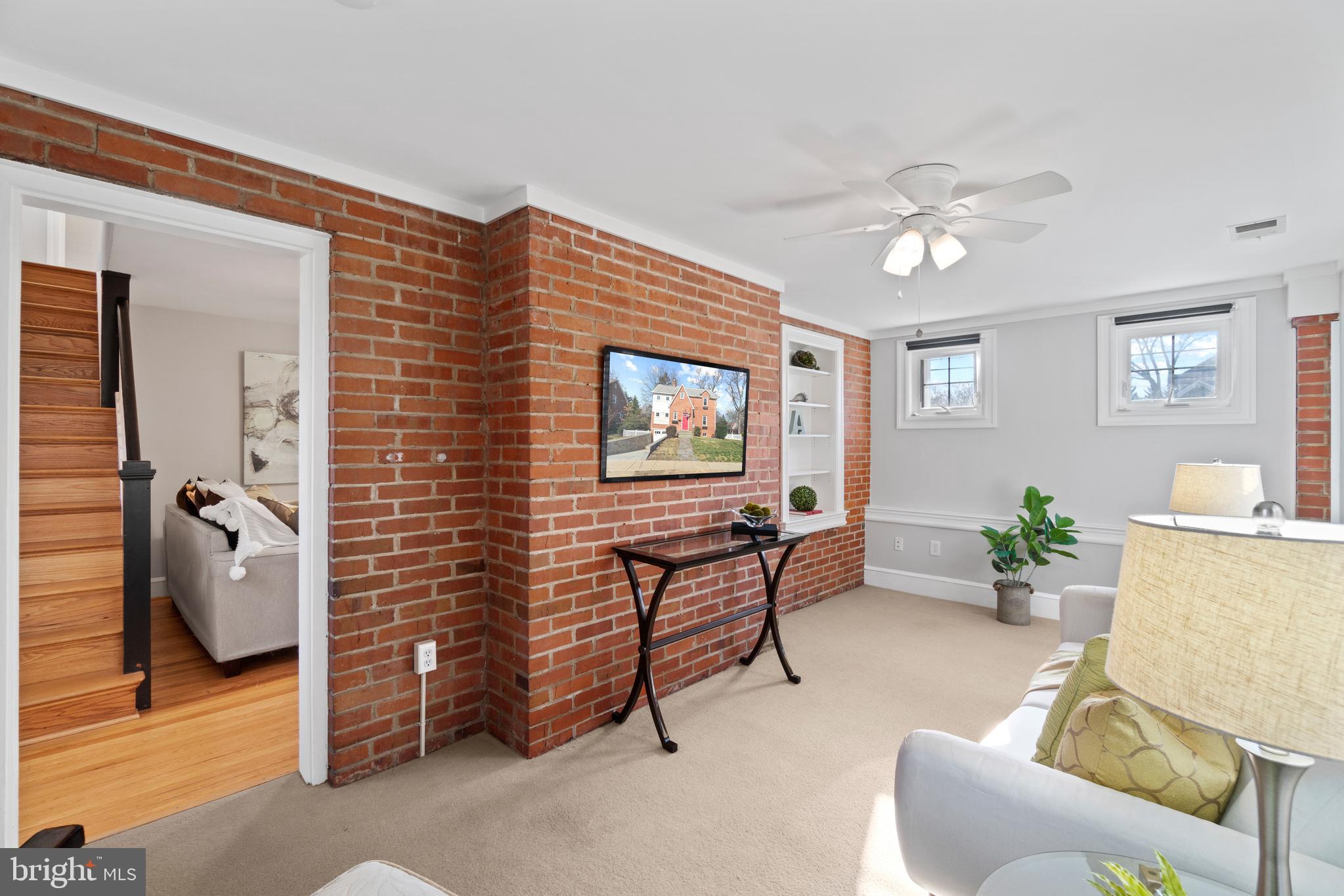 3001 2nd Road North Arlington, VA 22201 - Photo 13 of 36 Family Room off the living room