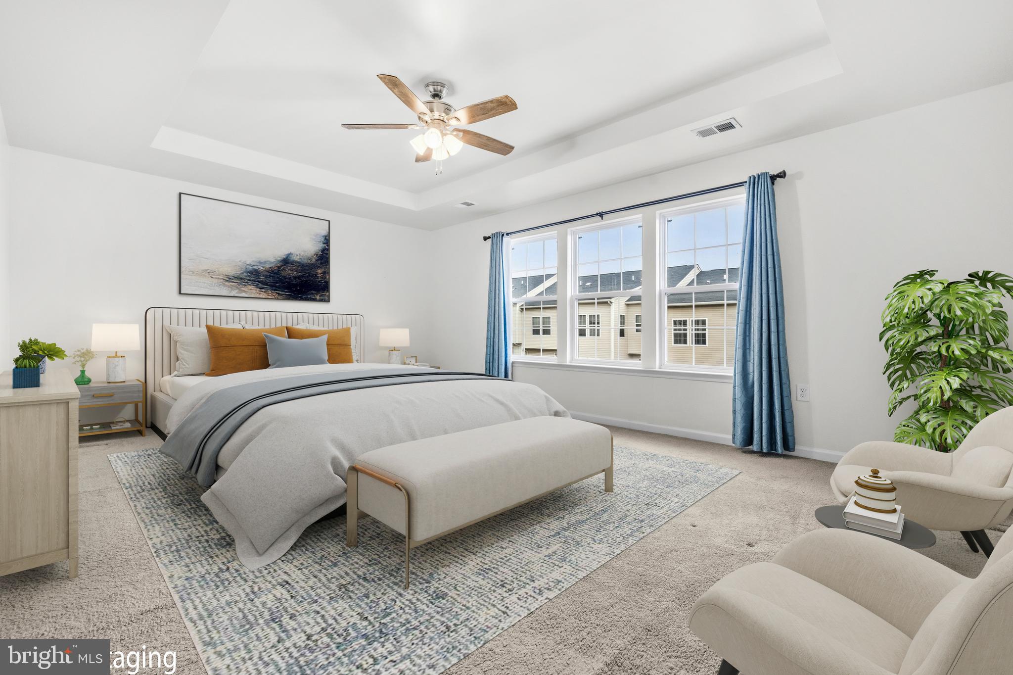 31 Wayside Court Falling Waters, WV 25419 - Photo 18 of 36 a bedroom with a large bed and a window