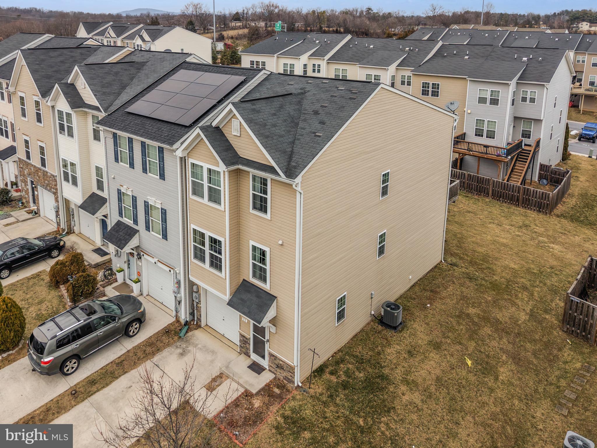 31 Wayside Court Falling Waters, WV 25419 - Photo 30 of 36 an aerial view of a house with a yard