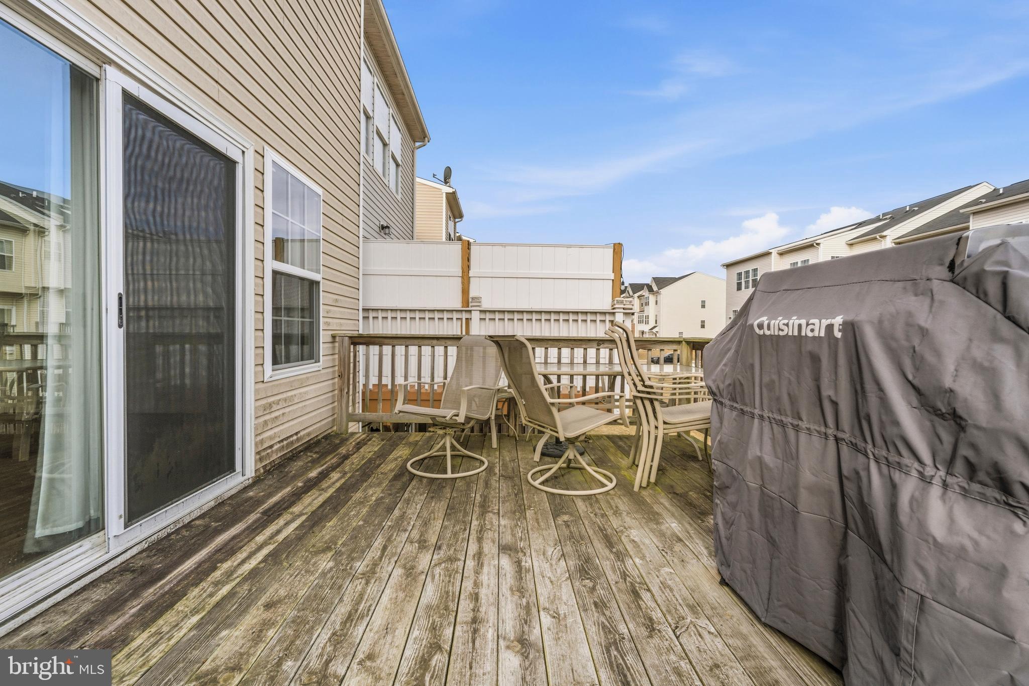 31 Wayside Court Falling Waters, WV 25419 - Photo 31 of 36 a view of balcony with wooden floor and outdoor seating