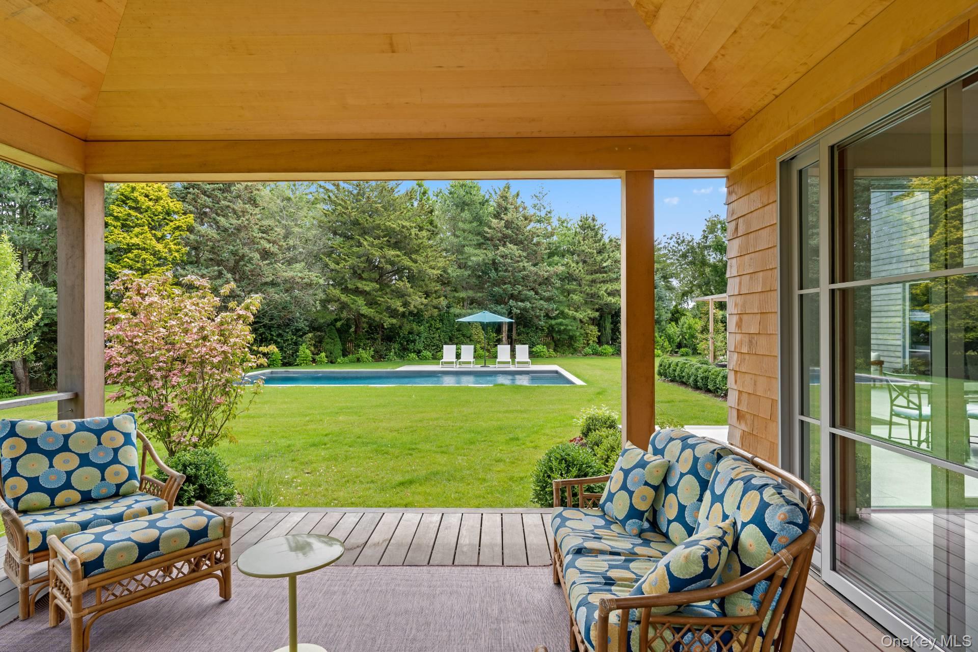 26 Georgian Lane Water Mill, NY 11976 - Photo 45 of 45 a view of a patio with garden view