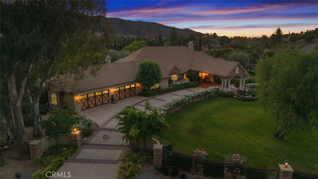 23965 Lawson Road Corona, CA 92883 - Photo 3 of 74 an aerial view of residential houses with outdoor space and trees