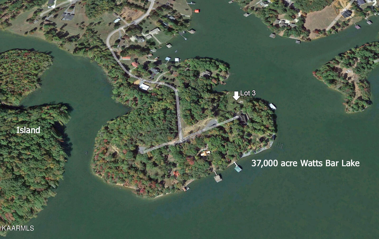 Lot 3 Nancy Point Spring Spring City, TN 37381 - Photo 10 of 25 Watts Bar Lake covers 37,000 acres