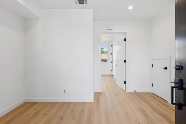 wooden floor in an empty room