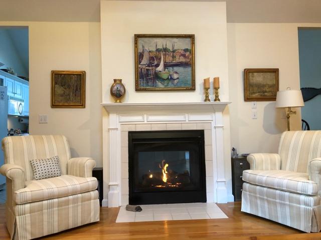 40 Amos Landing Road Mashpee, MA 02649 - Photo 3 of 28 a living room with furniture a fireplace and a flat screen tv