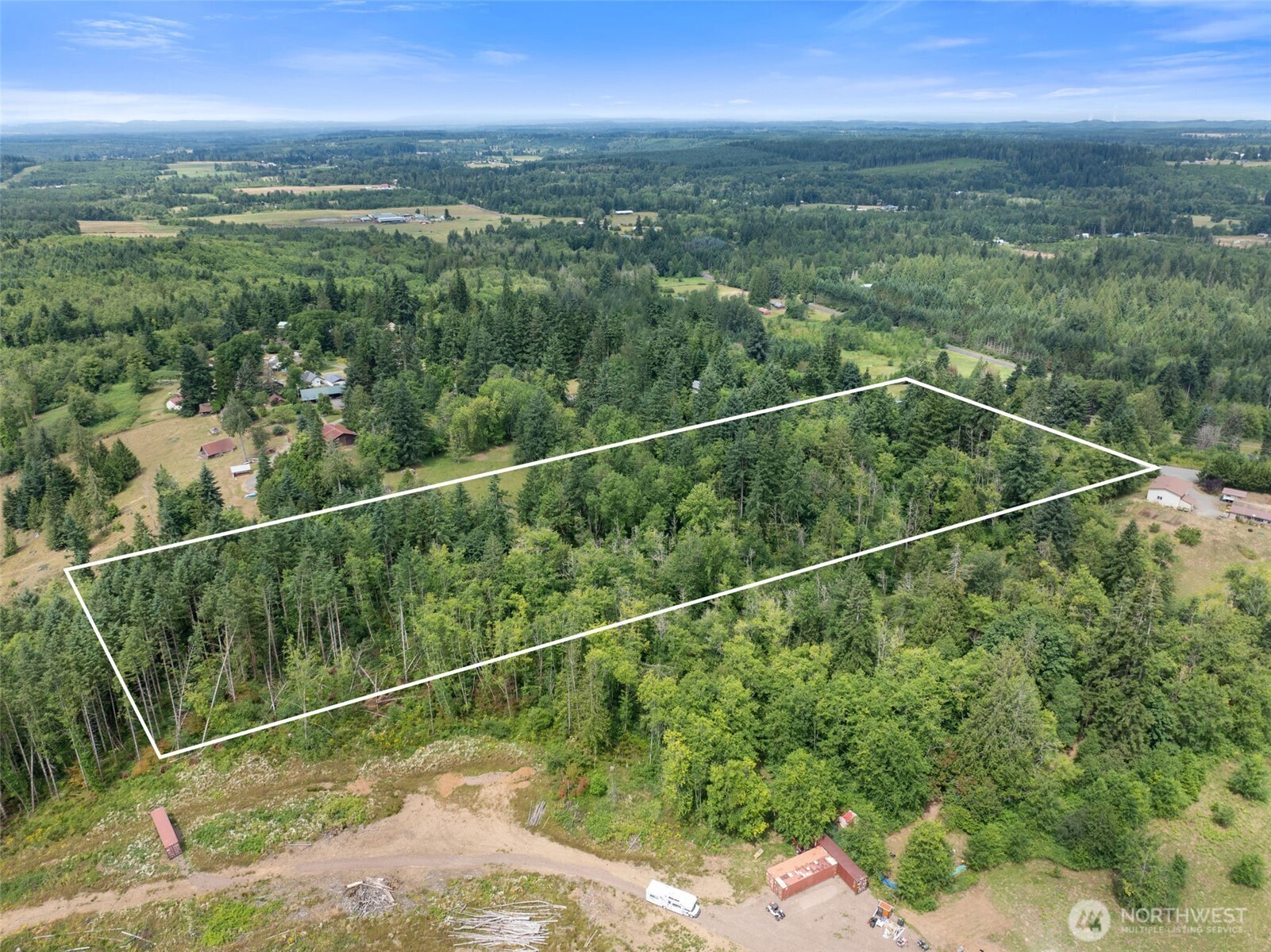 148 Burnt Ridge Road Onalaska, WA 98570 - Photo 11 of 11 a view of a balcony with a yard