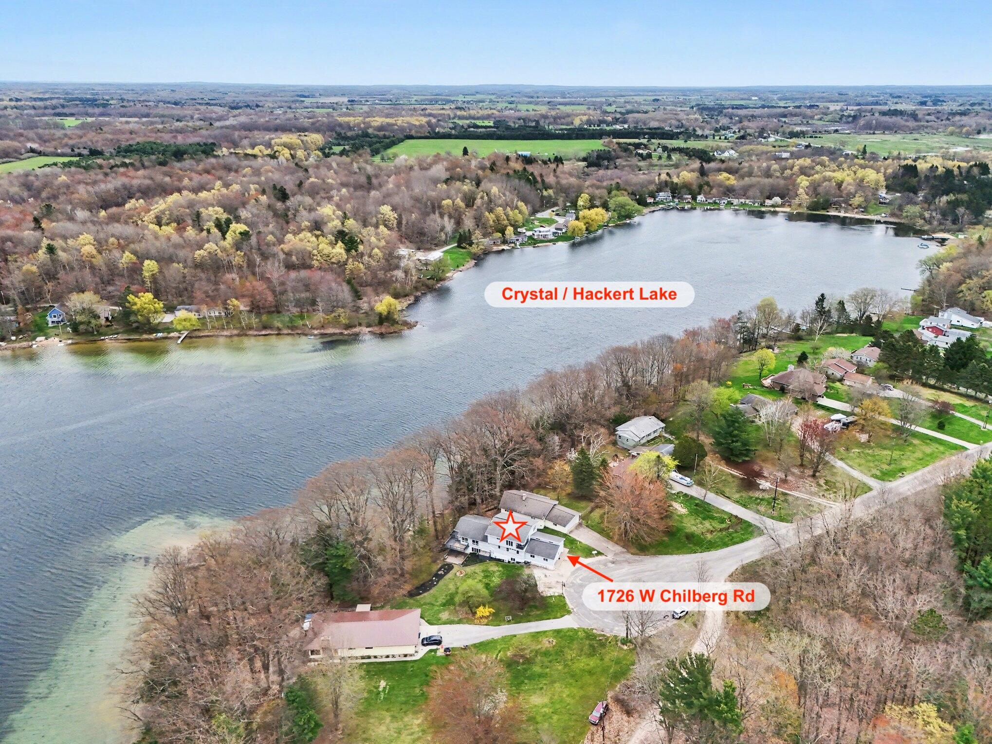 1726 West Chilberg Road Scottville, MI 49454 - Photo 26 of 33 Aerial