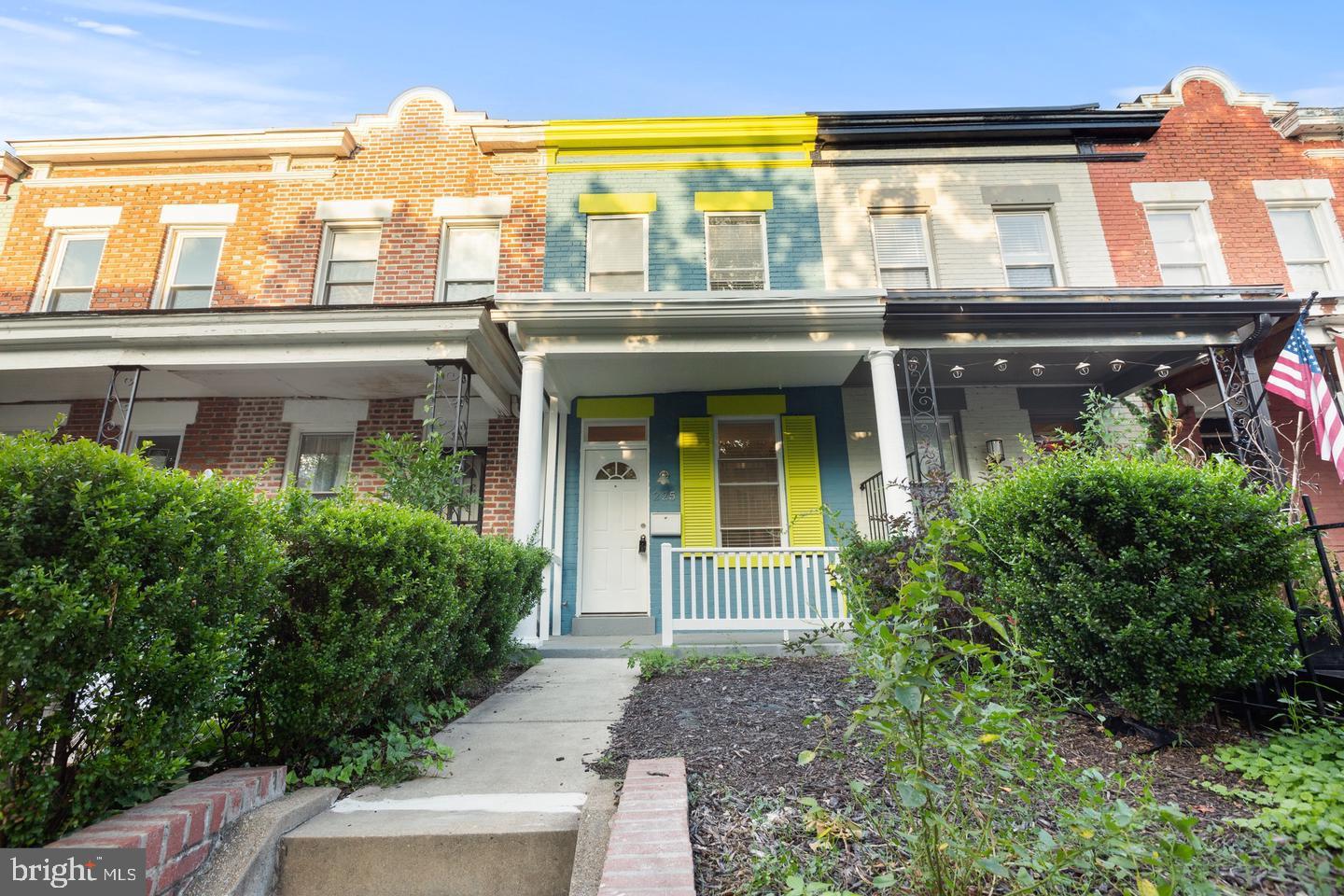 225 14th Place Northeast Washington, DC 20002 - Photo 20 of 20 Charming row home with vibrant accents.