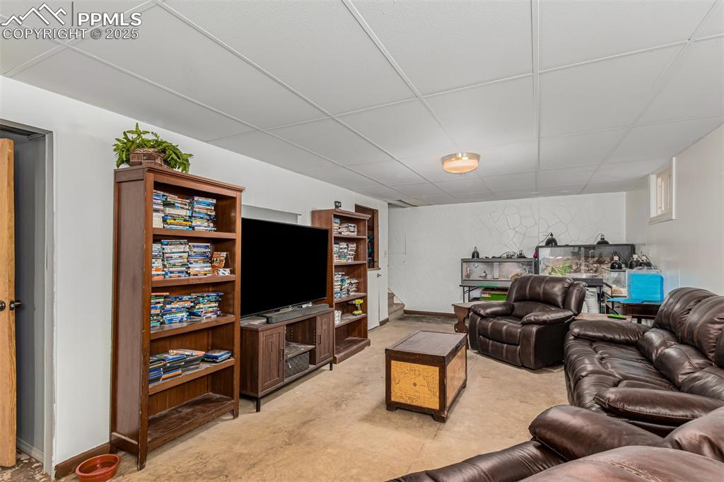 342 Mt View Lane Fountain, CO 80817 - Photo 7 of 17 a living room with furniture and a flat screen tv