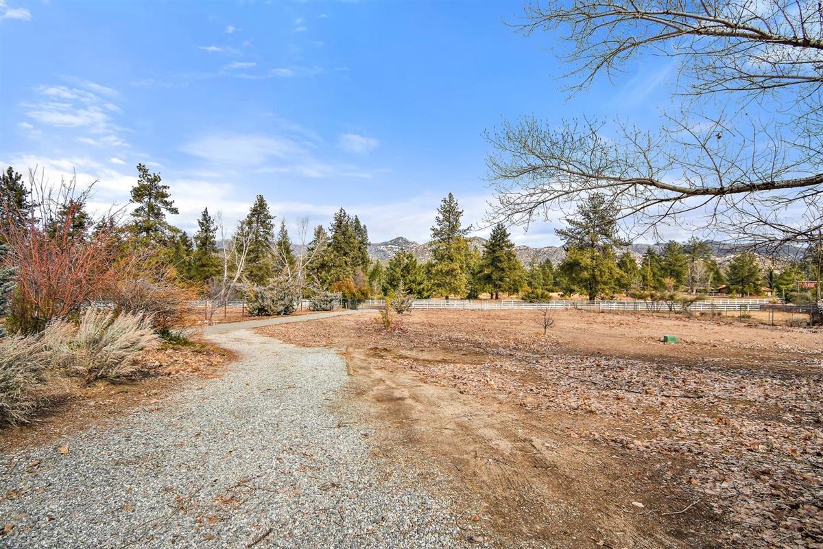 59911 Hop Patch Spring Road Mountain Center, CA 92561 - Photo 40 of 42 a view of dirt yard and mountain view