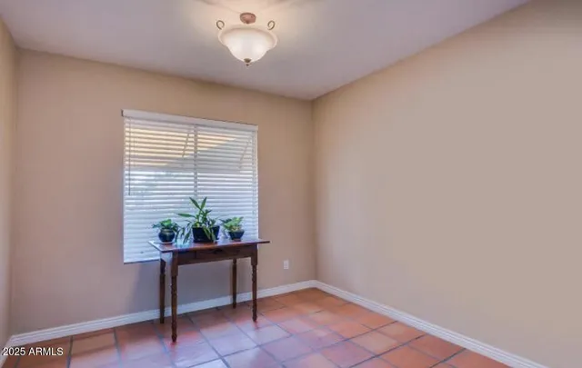 a view of a workspace and a window