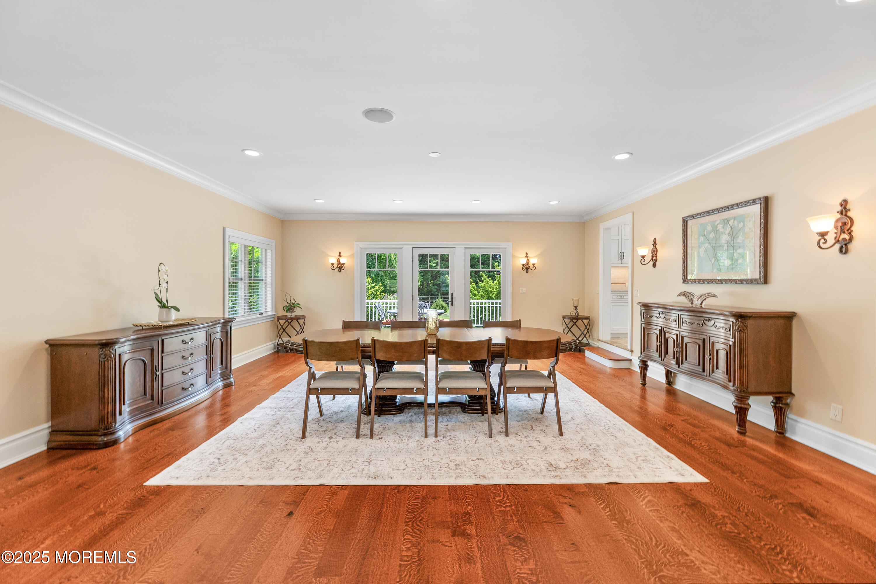 13 Indian Path Millstone Township, NJ 08535 - Photo 13 of 67 a view of a dining room with furniture window and wooden floor