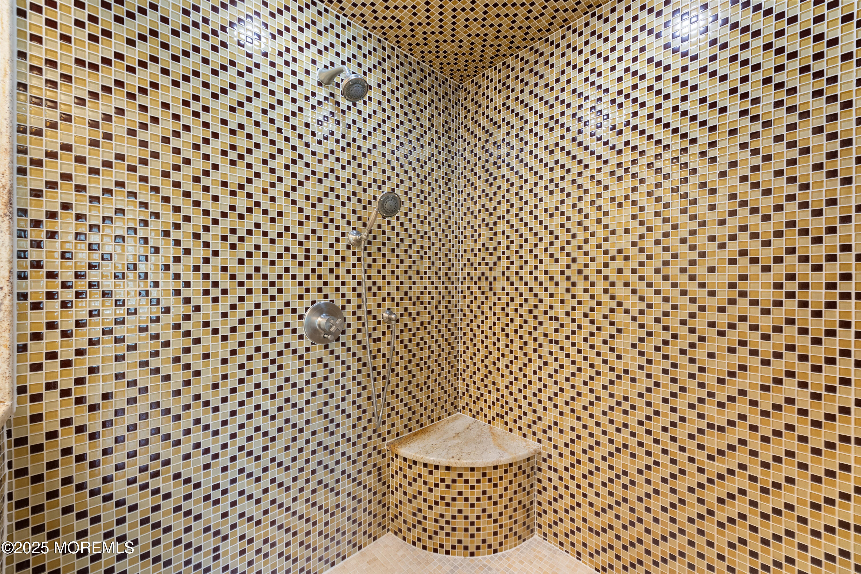 13 Indian Path Millstone Township, NJ 08535 - Photo 35 of 67 a bathroom with a black and white checkered floor