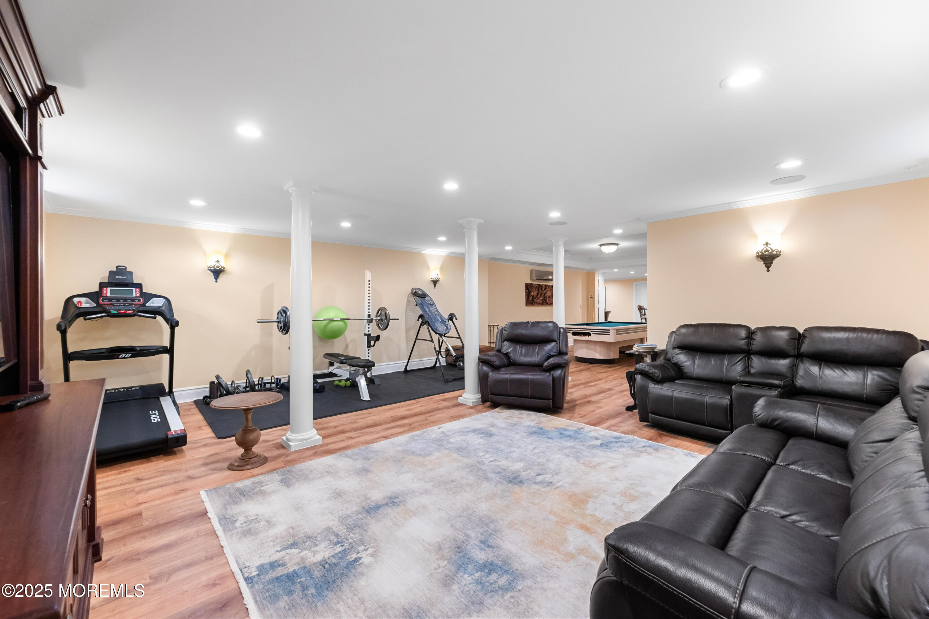 13 Indian Path Millstone Township, NJ 08535 - Photo 53 of 67 a living room with furniture and kitchen view
