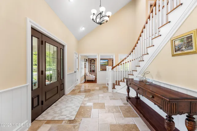 a view of entryway and hall