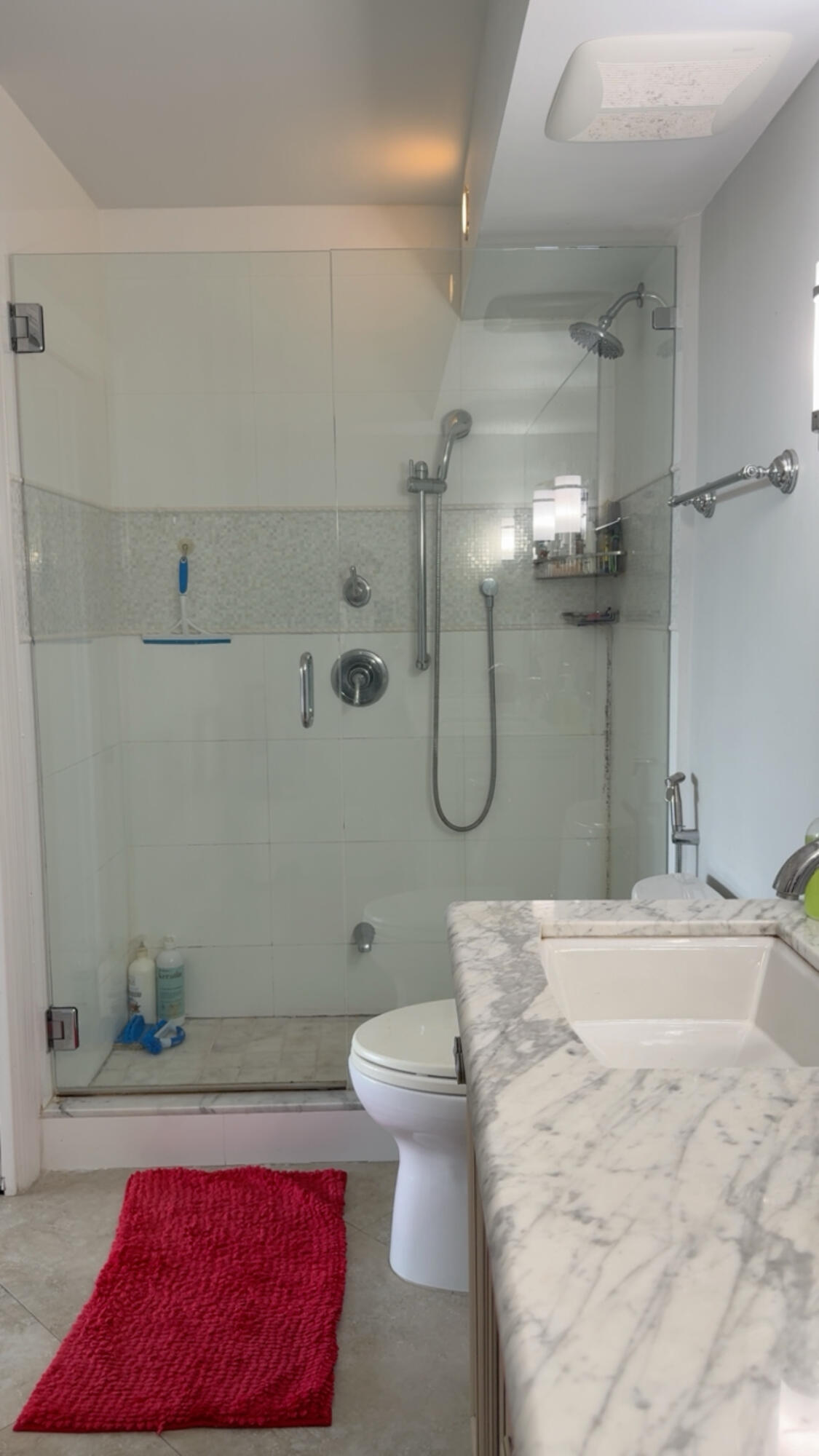 2611 North Riverside Drive, Unit 703 Pompano Beach, FL 33062 - Photo 65 of 81 a bathroom with a shower and a toilet