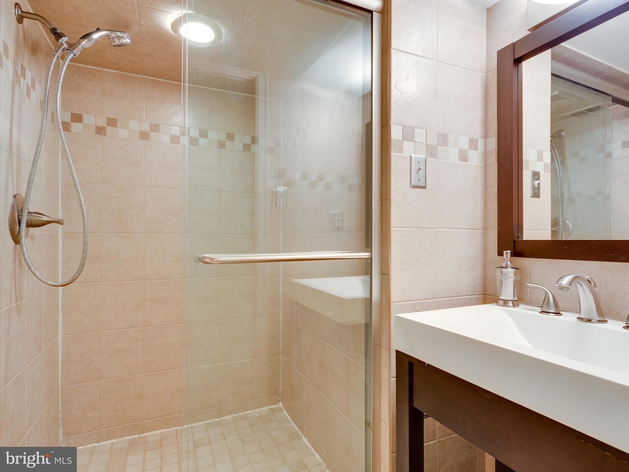5523 Miles Court Springfield, VA 22151 - Photo 17 of 23 Fully Updated Basement Bathroom