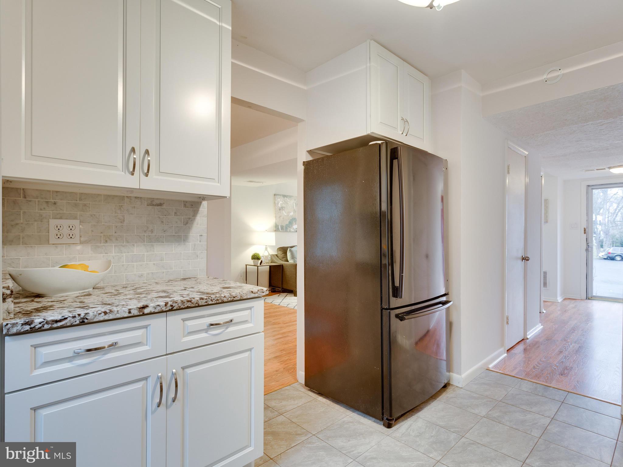 5523 Miles Court Springfield, VA 22151 - Photo 6 of 23 Large, Barn Door Style Refrigerator