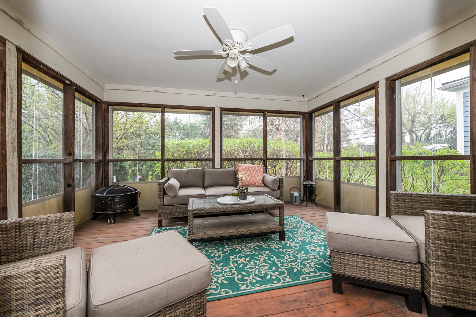 117 Whitney Drive Barrington, IL 60010 - Photo 11 of 37 a living room with furniture and a large window with balcony view
