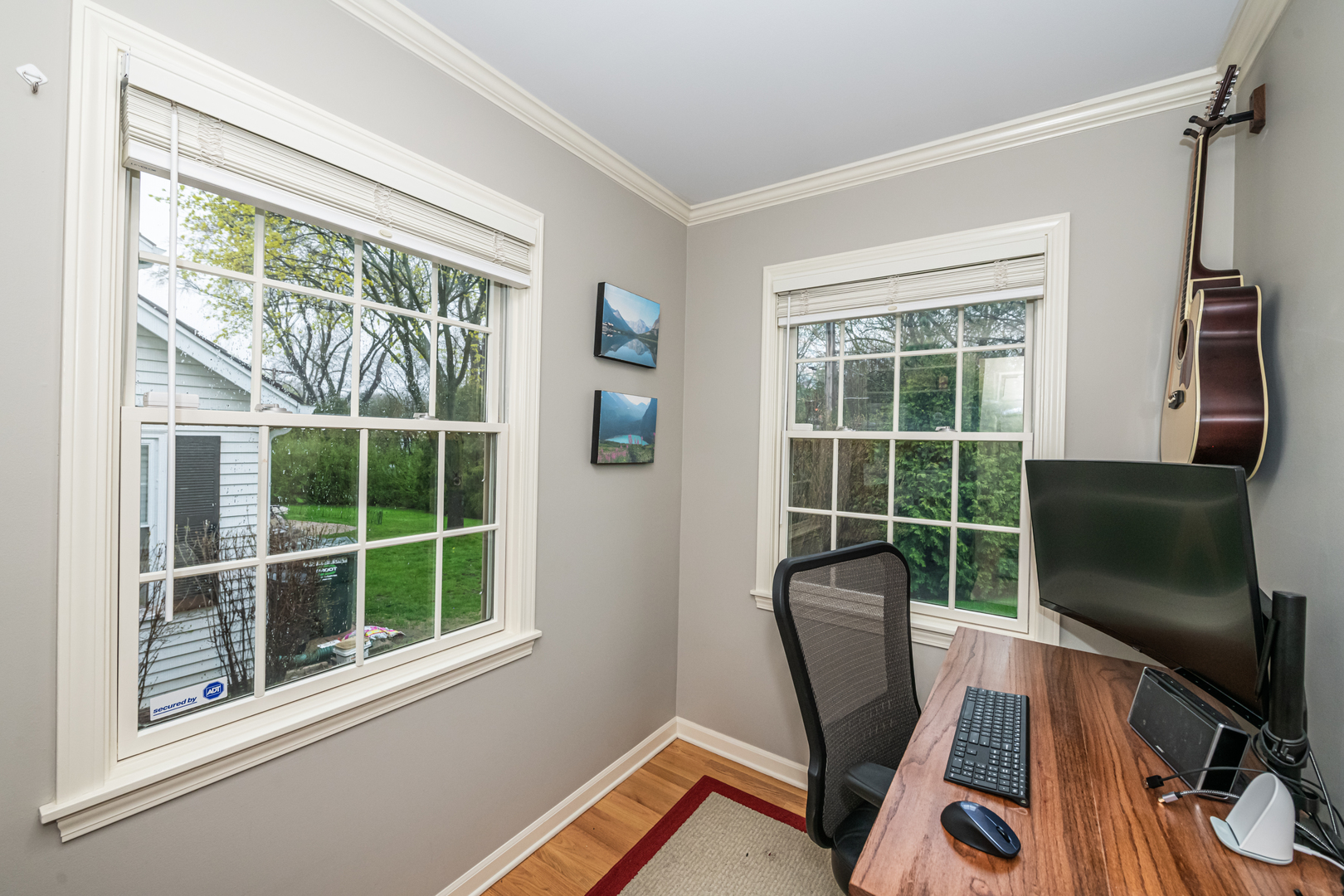 117 Whitney Drive Barrington, IL 60010 - Photo 18 of 37 a view of a workspace with furniture and a window