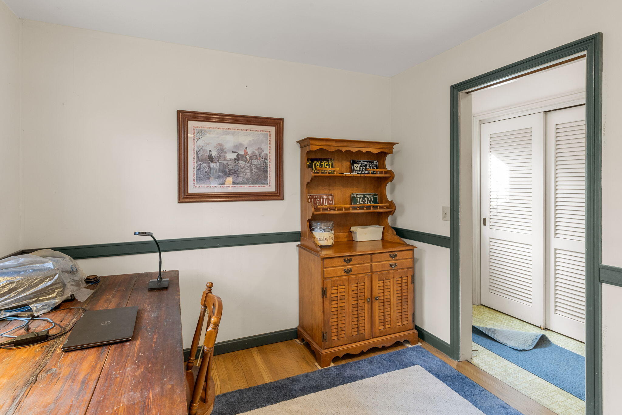 46 Chippingstone Road Chatham, MA 02633 - Photo 14 of 35 a view of a workspace with wooden floor