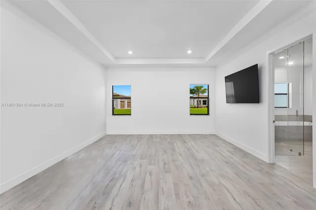 wooden floor in an empty room