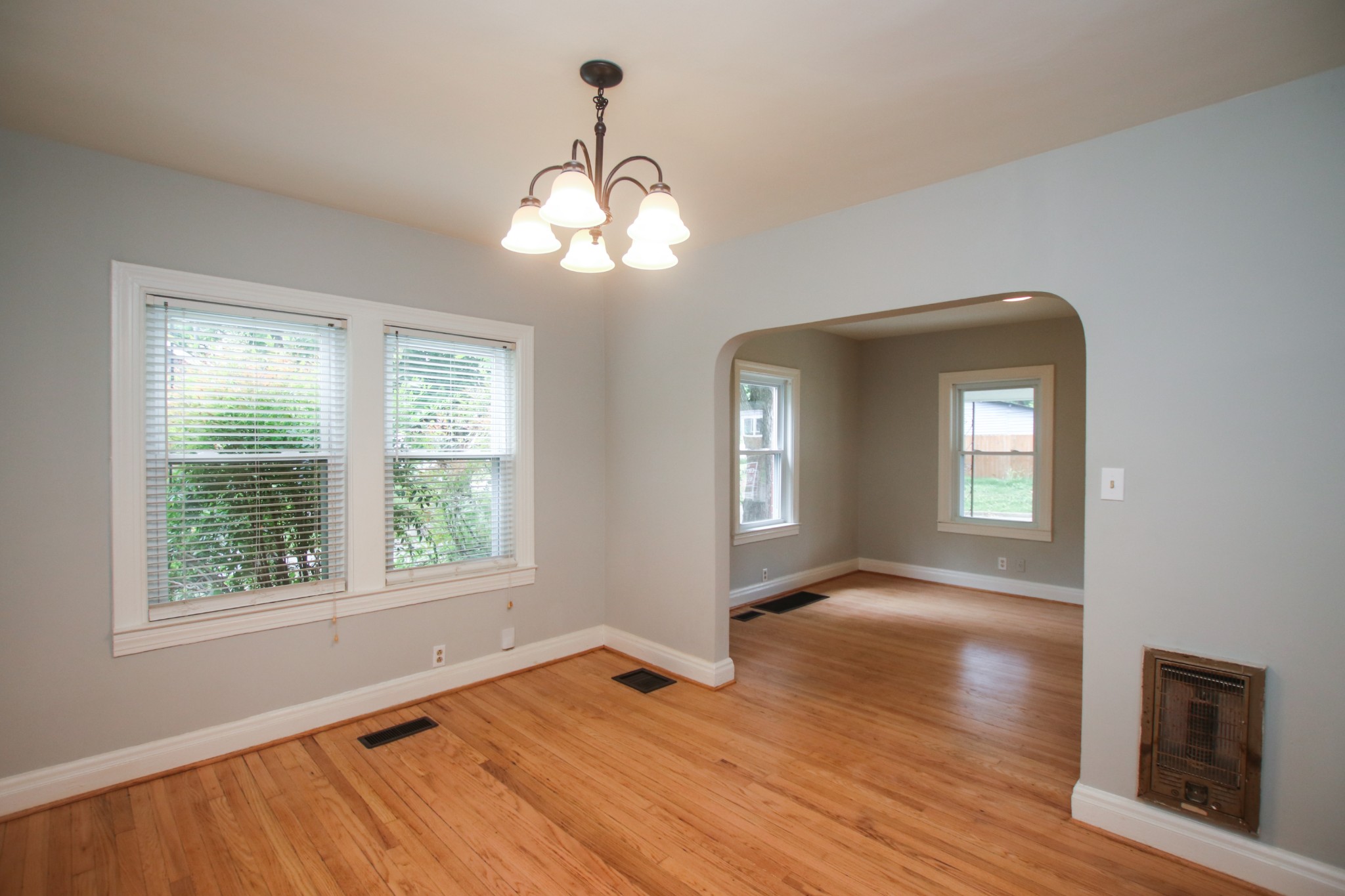 828 East Castle Street Murfreesboro, TN 37130 - Photo 34 of 56 a view of empty room with wooden floor and fan
