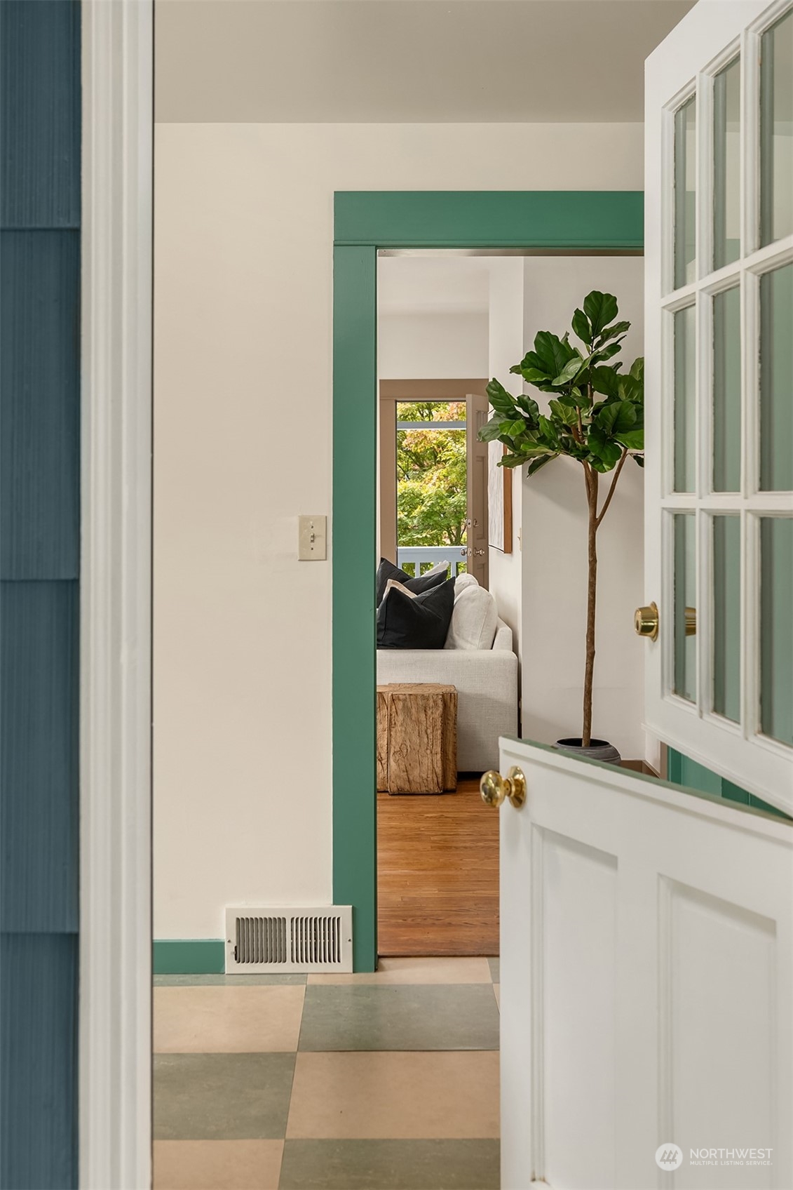 8752 Evanston Avenue North Seattle, WA 98103 - Photo 18 of 29 a vase of flowers sitting on a table