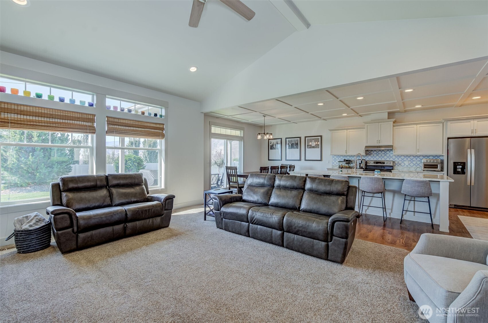 826 Autumn Crest Drive Wenatchee, WA 98801 - Photo 13 of 38 a living room with furniture and a large window