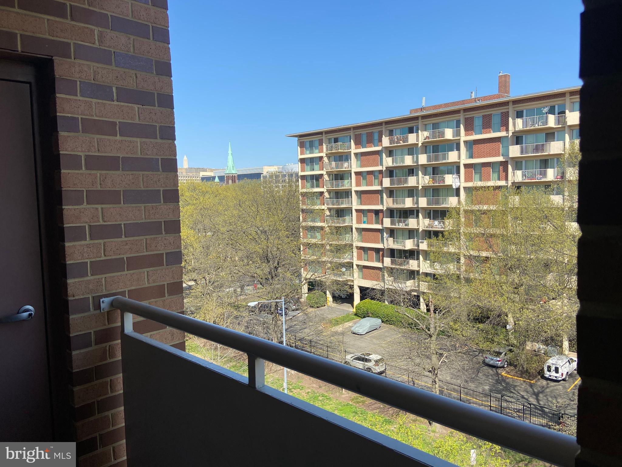 350 G Street Southwest, Unit N604 Washington, DC 20024 - Photo 13 of 17 Balcony View