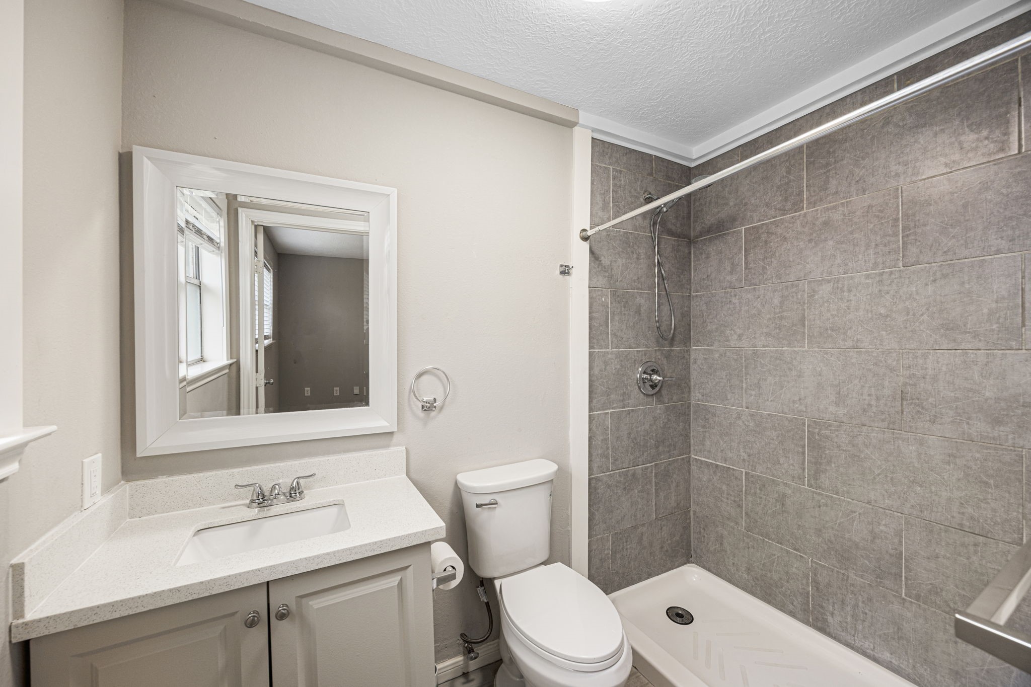 2302 Marble Falls Drive Spring, TX 77373 - Photo 13 of 24 a bathroom with a sink a toilet and shower