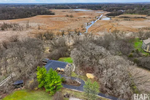 a view of an outdoor space and a lake view