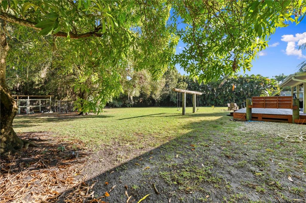 1699 Northwest Britt Road Stuart, FL 34994 - Photo 42 of 54 a garden view