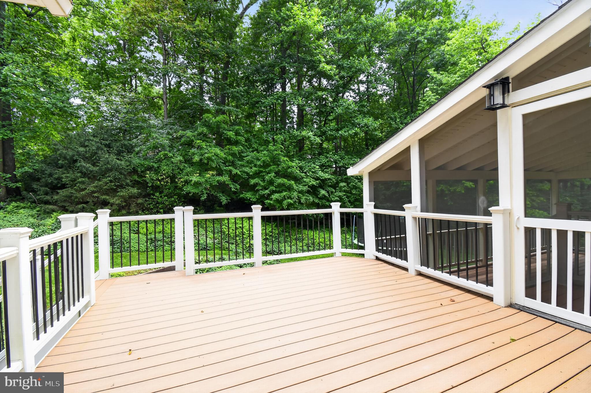 11728 Stuart Mill Road Oakton, VA 22124 - Photo 57 of 68 Serene deck overlooking lush greenery.