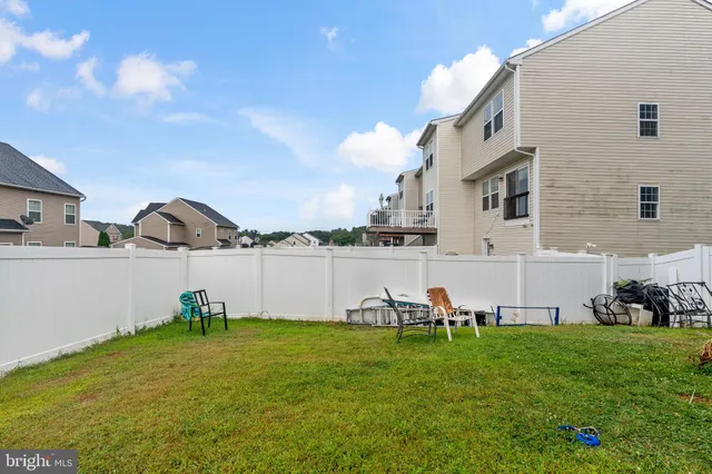 a view of a lake and a yard