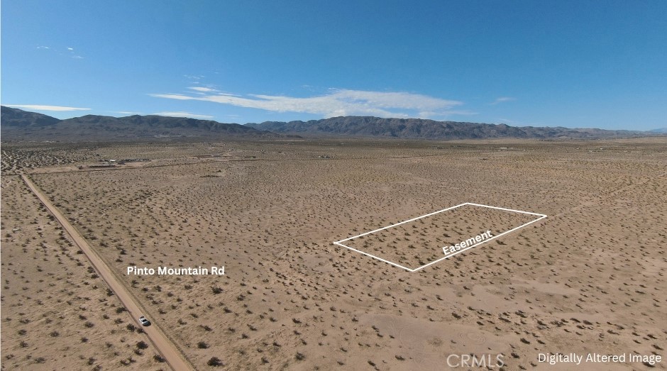 a view of a lake with a mountain
