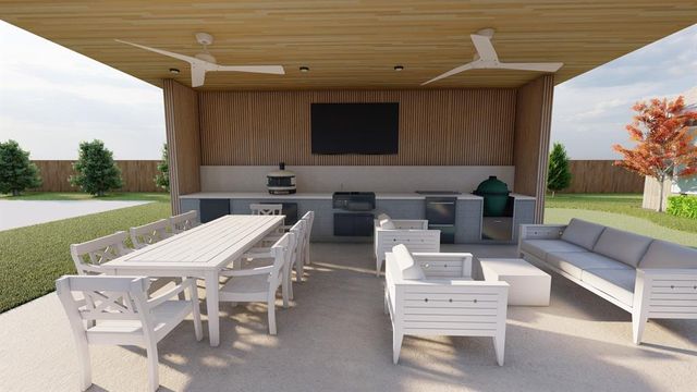 a view of outdoor space and yard