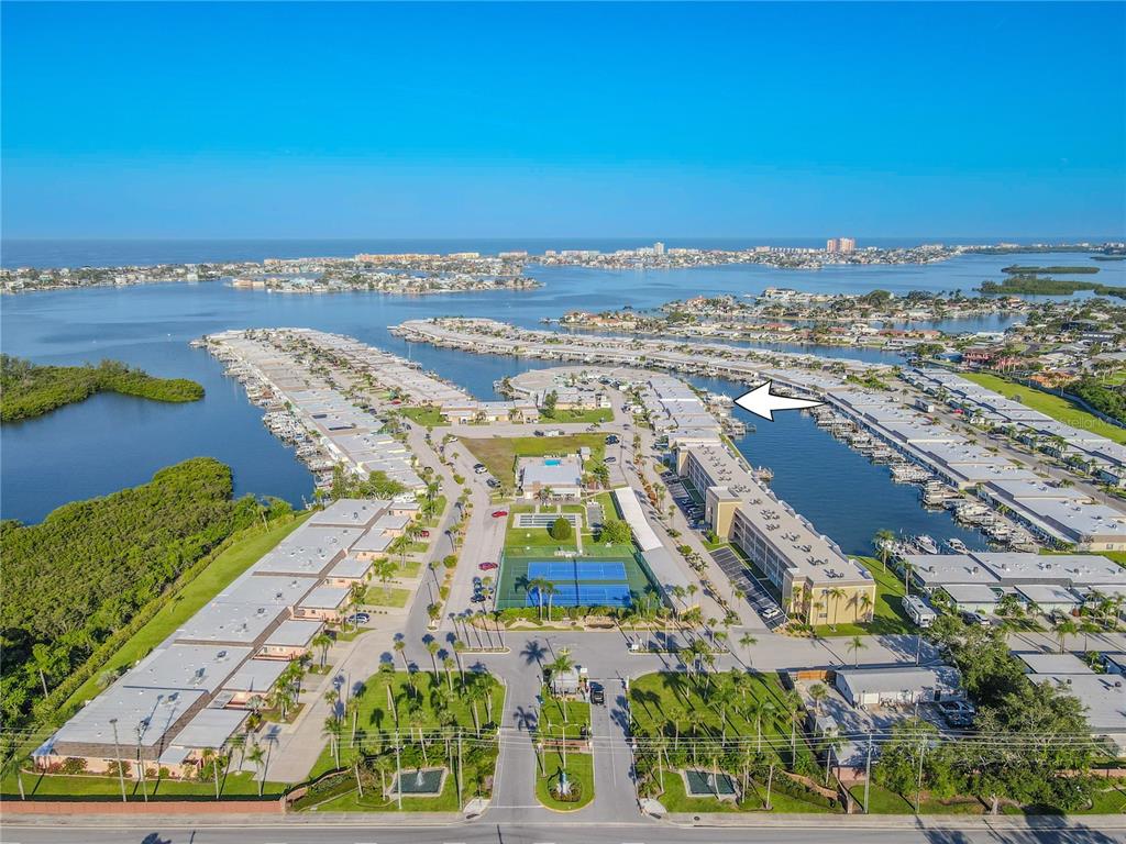 345 Boca Ciega Point Boulevard St. Petersburg, FL 33708 - Photo 51 of 64 an aerial view of a city