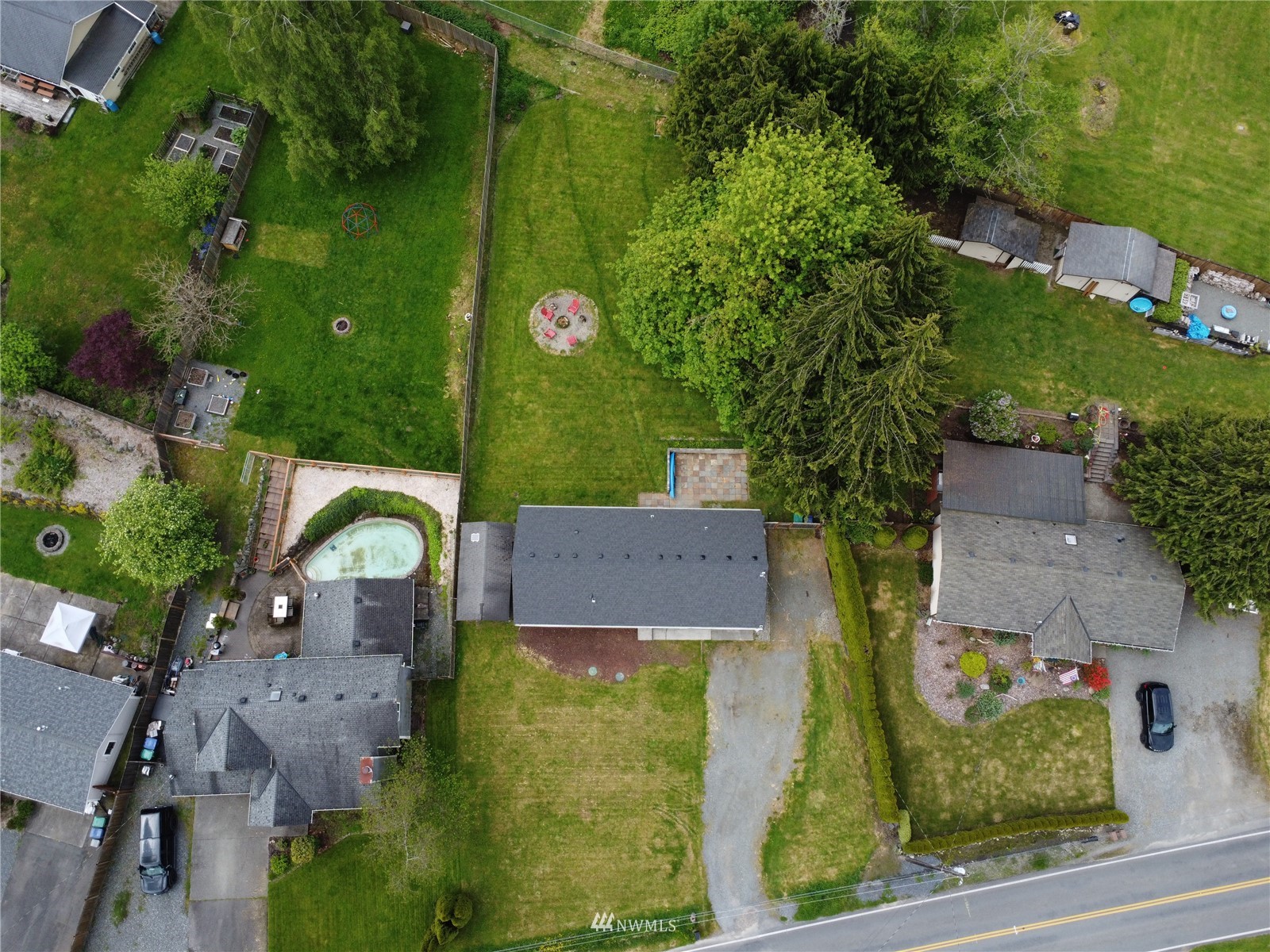 14416 Connelly Road Snohomish, WA 98296 - Photo 24 of 24 an aerial view of a house