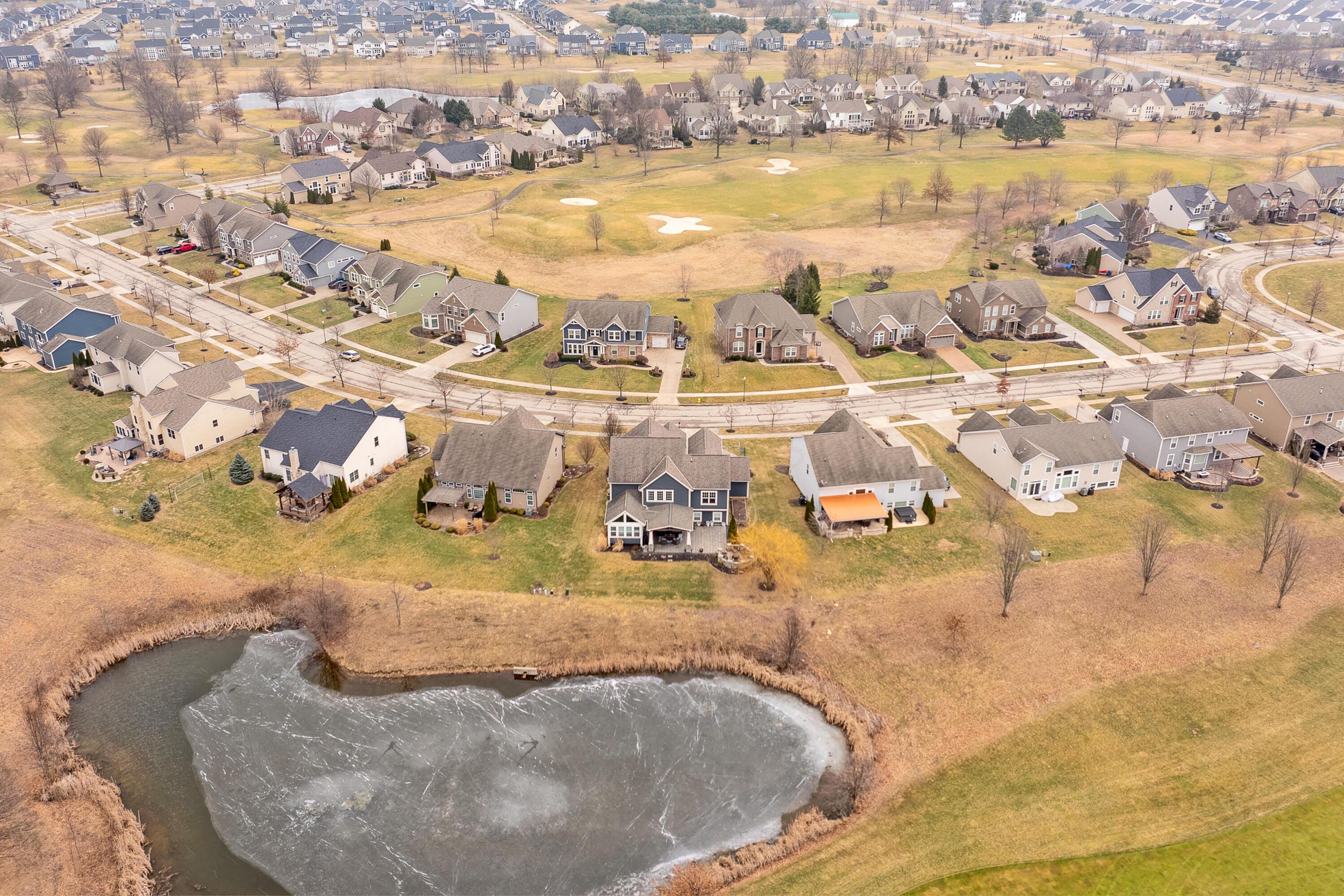188 Kitdare Drive Delaware, OH 43015 - Photo 71 of 84 70. Rear Aerial View