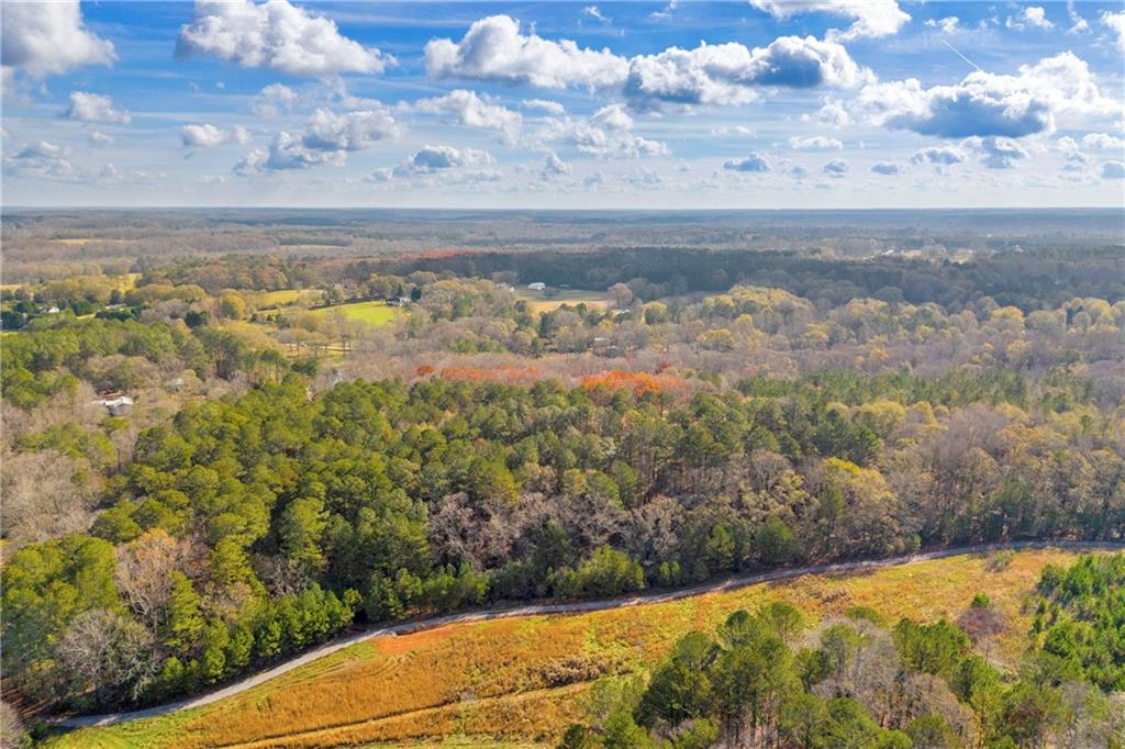 a view of a lake with a mountain